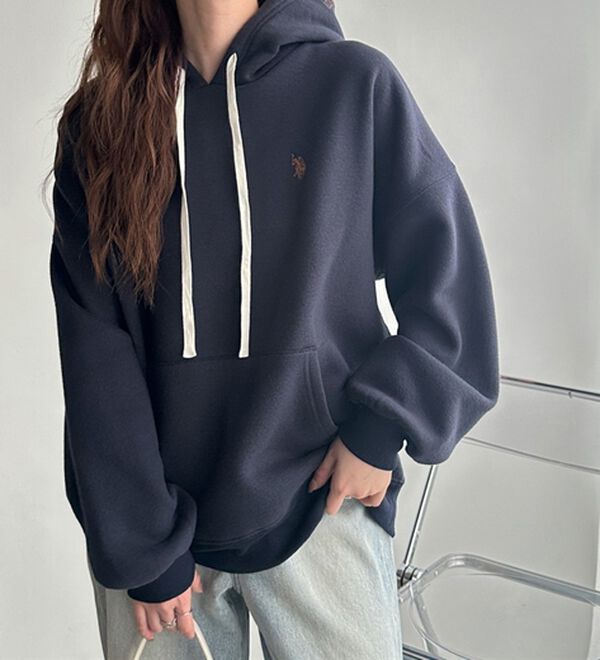 GeeRA（ジーラ）の「【U.S. POLO ASSN.】フード刺繍裏起毛パーカー（パーカー）」｜詳細画像