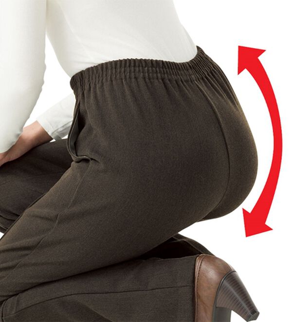 ルフラン（ルフラン）の「【３本組】ぴったりサイズが選べるパンツ（フルレングスパンツ）」｜詳細画像