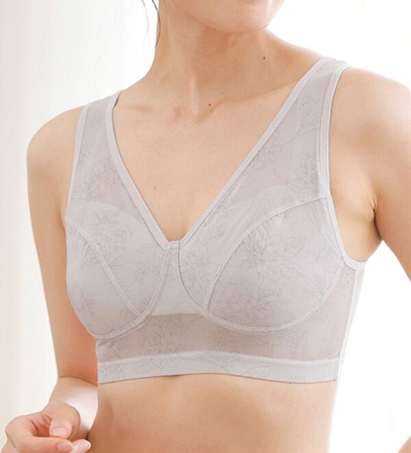 LAVIENNE（ラヴィエンヌ）の「【サラッと風が通る】涼感・風ブラ（ブラジャー）」｜詳細画像