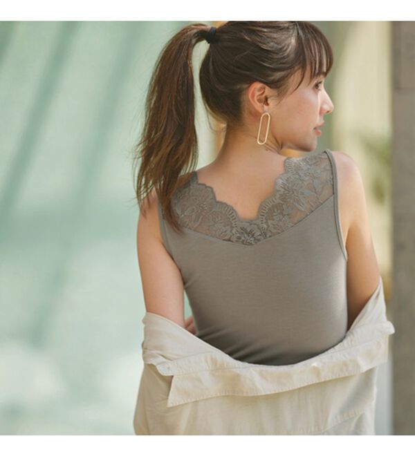 YU'NOW（ユナウ）の「【吸湿発熱】【抗菌防臭】２ＷＡＹタンクトップ（肌着・インナーウェア）」｜詳細画像