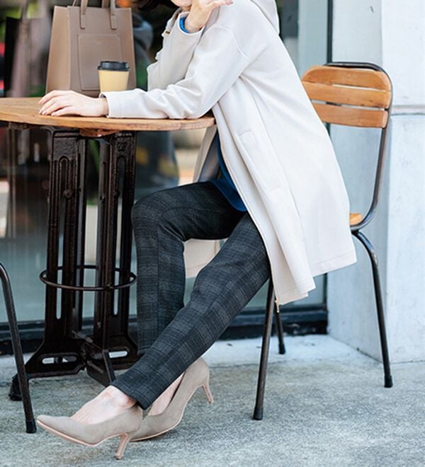 BELLUNA（ベルーナ）の「【あったか仕様♪】すっきり見え！裏ファーパンツ（フルレングスパンツ）」｜詳細画像