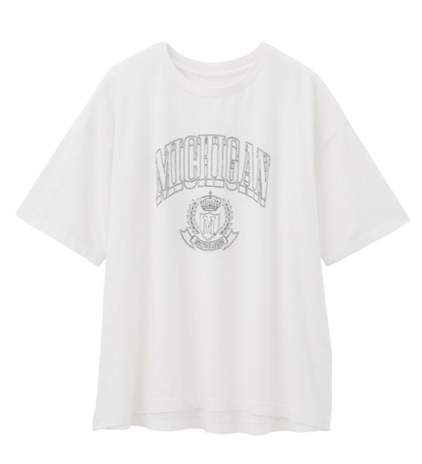 RANAN（ラナン）の「ヴィンテージライクロゴTシャツ（カットソー）」｜詳細画像