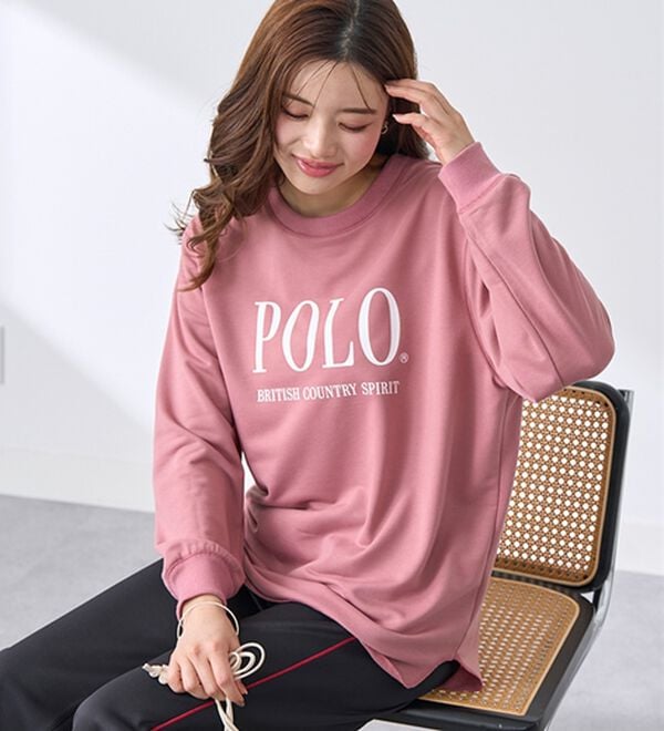 BELLUNA（ベルーナ）の「【ＰＯＬＯ　ＢＣＳ】ミニ裏毛素材デザイントップス（カットソー）」｜詳細画像