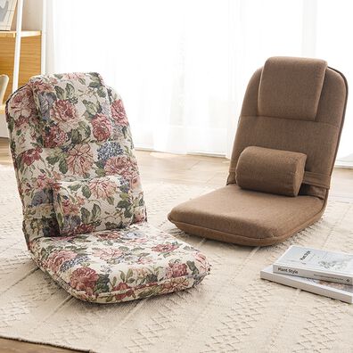 「お買い得！腰クッション付コンパクト座椅子（座椅子）」