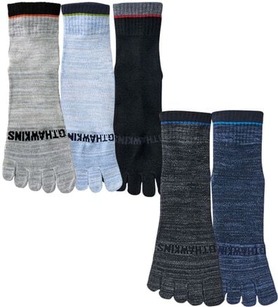 「【５足組】＜Ｇ．Ｔ．ホーキンス＞タフ設計５本指ソックス（メンズ靴下・タイツ）」