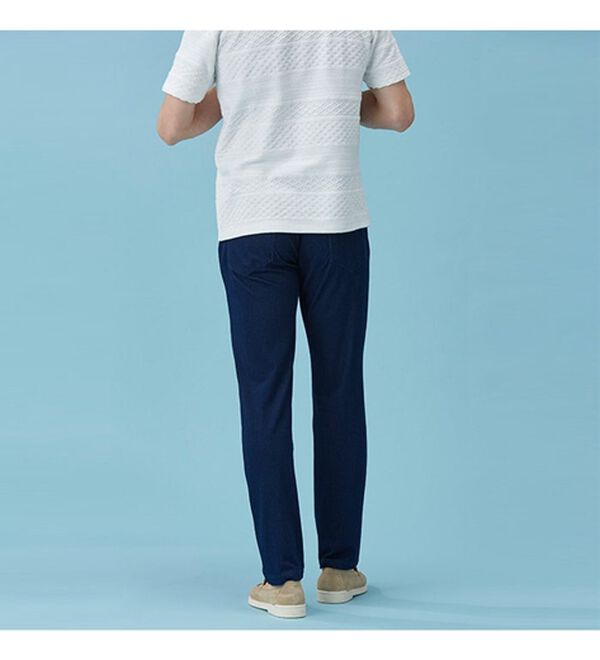 「グーンと伸びる！ひんやり肌心地パンツ（メンズフルレングスパンツ）」｜詳細画像