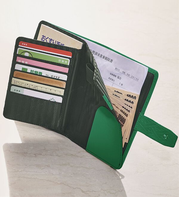 「常陸国（ひたちのくに）出雲大社　祈祷・健康祈願お薬手帳（メンズ財布・パスケース）」｜詳細画像