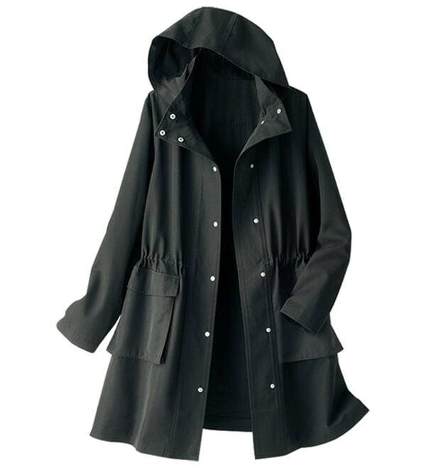 BELLUNA（ベルーナ）の「【２点セット】はっ水花粉対策！スプリングコート＋蓄熱中わたベスト２点セット（ハーフコート）」｜詳細画像