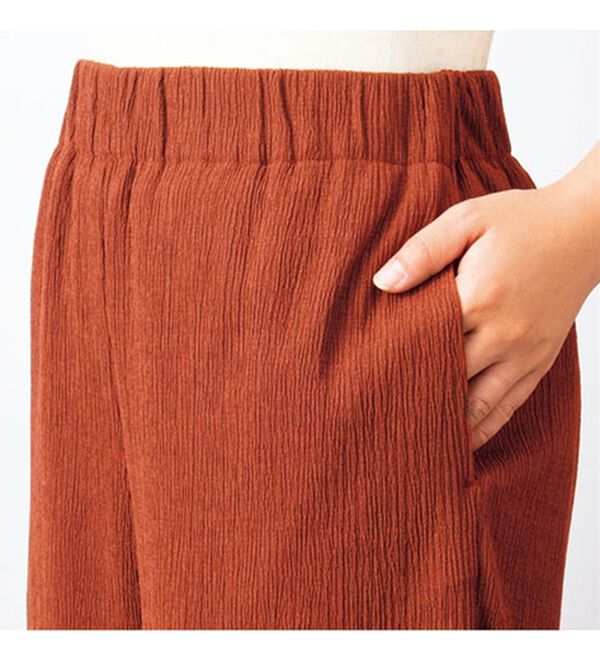 VINNO（ヴィノ）の「ストレッチ素材・楊柳セットアップ（セットアップ）」｜詳細画像