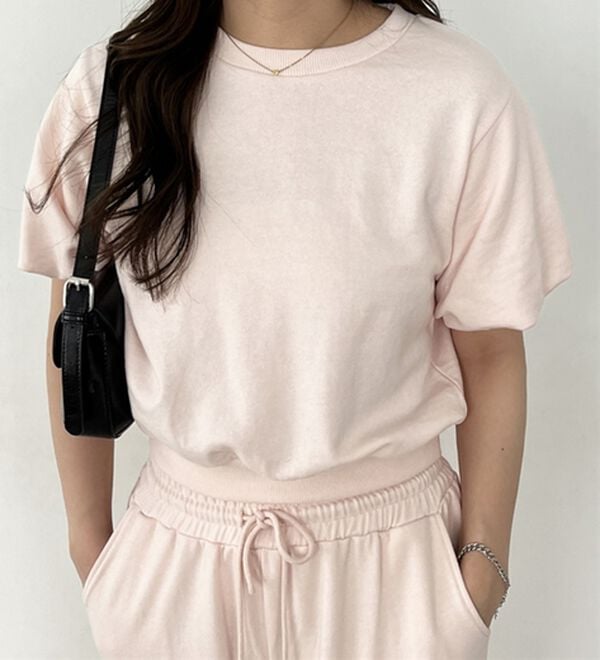 GeeRA（ジーラ）の「パフスリーブスウェットＴ（カットソー）」｜詳細画像