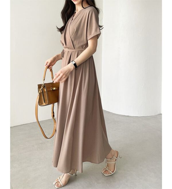 GeeRA（ジーラ）の「カシュクールフレアーワンピース（その他ワンピース）」｜詳細画像