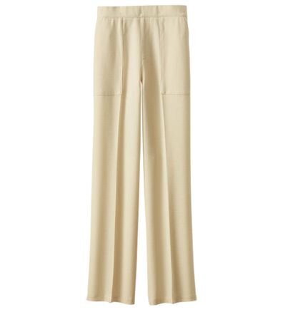 BELLUNA（ベルーナ）の「きれいめベイカーストレートパンツ（フルレングスパンツ）」