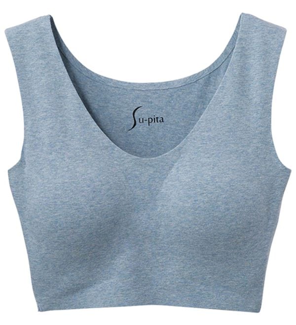 「【４色組】綿混のＳｕ－ｐｉｔａ（スーピタ）ブラ（ブラジャー）」｜詳細画像