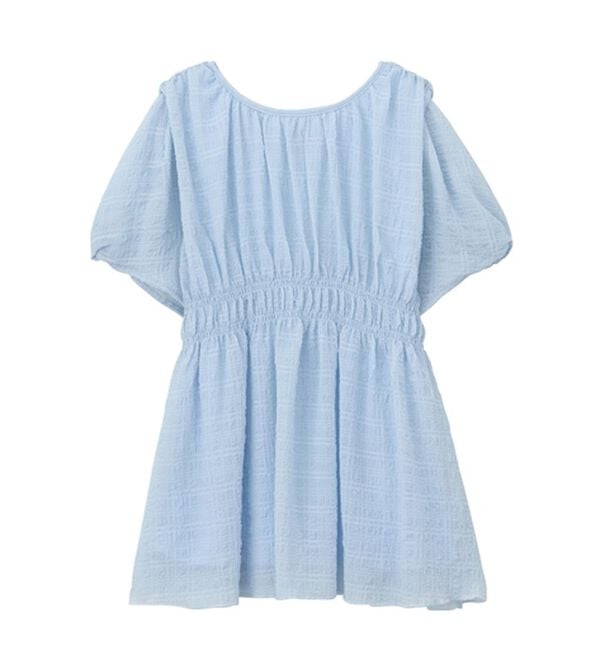 GeeRA（ジーラ）の「前後２ＷＡＹシャーリングチュニック（ブラウス）」｜詳細画像