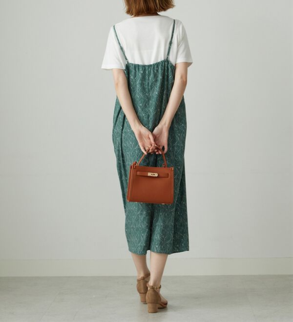 BELLUNA（ベルーナ）の「【2点セット】花柄プリントキャミワンピースアンサンブル（その他ワンピース）」｜詳細画像