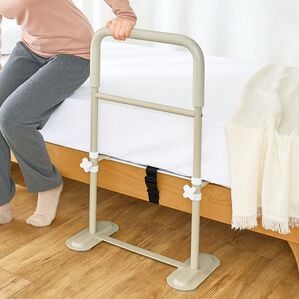 「起き上がり・立ち上がりがラクなベッドガード（ベッドまわり用品）」｜詳細画像