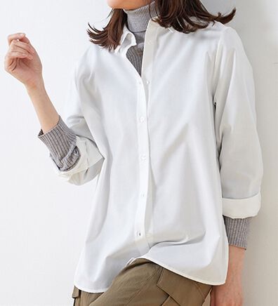 BELLUNA（ベルーナ）の「デイリーに着回せる！ベーシックシャツ（シャツ）」