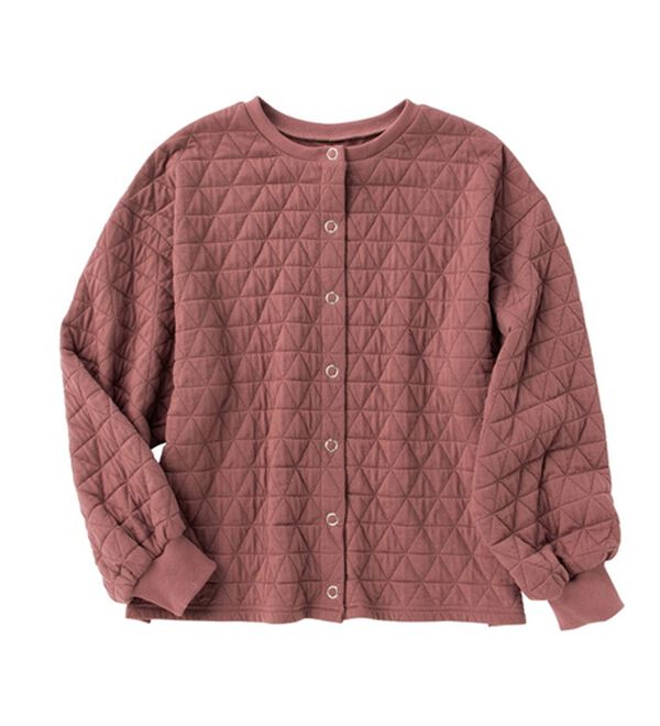 Viola e Viola（ヴィオラ エ ヴィオラ）の「ふかふか三角キルトカーデ（その他カーディガン）」｜詳細画像