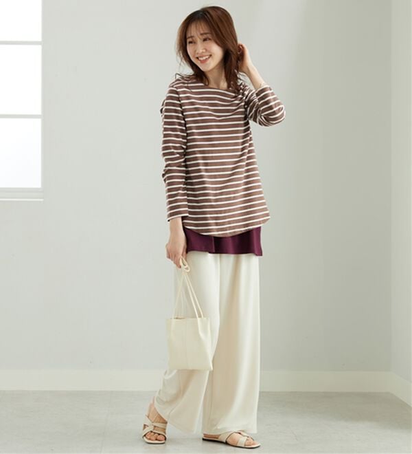 BELLUNA（ベルーナ）の「レイヤードに活躍！綿100％タンクトップ（タンクトップ・キャミソール）」｜詳細画像