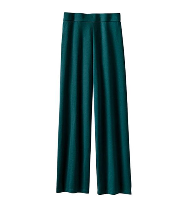 BELLUNA（ベルーナ）の「ぐんぐん伸びてラク！ジャカードワイドパンツ（ワイドパンツ・ガウチョ）」｜詳細画像