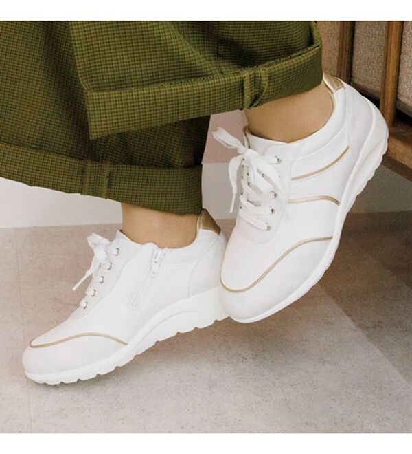 BELLUNA（ベルーナ）の「５Ｅ切替デザインレースアップシューズ（スニーカー）」｜詳細画像