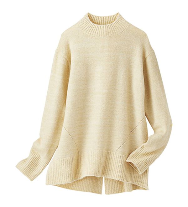 BELLUNA（ベルーナ）の「ラメニット素材ベーシックプルオーバー（ニット・セーター）」｜詳細画像