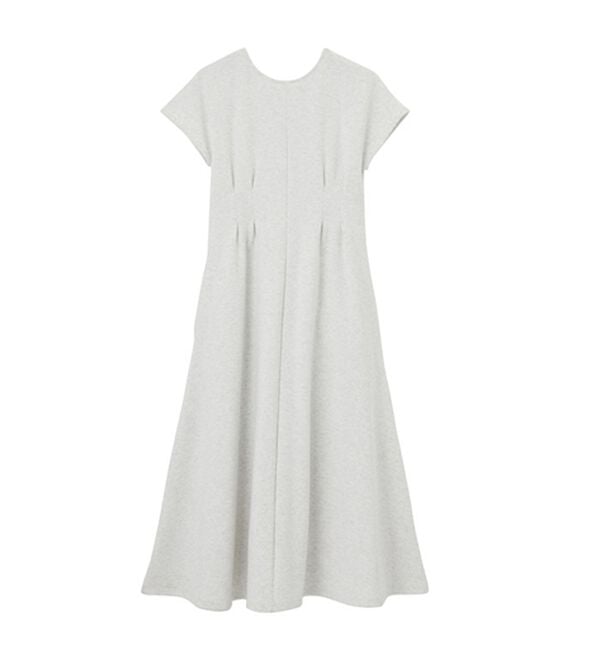 GeeRA（ジーラ）の「前後2WAYハーフジップフレンチ袖ワンピース（カットソーワンピース）」｜詳細画像