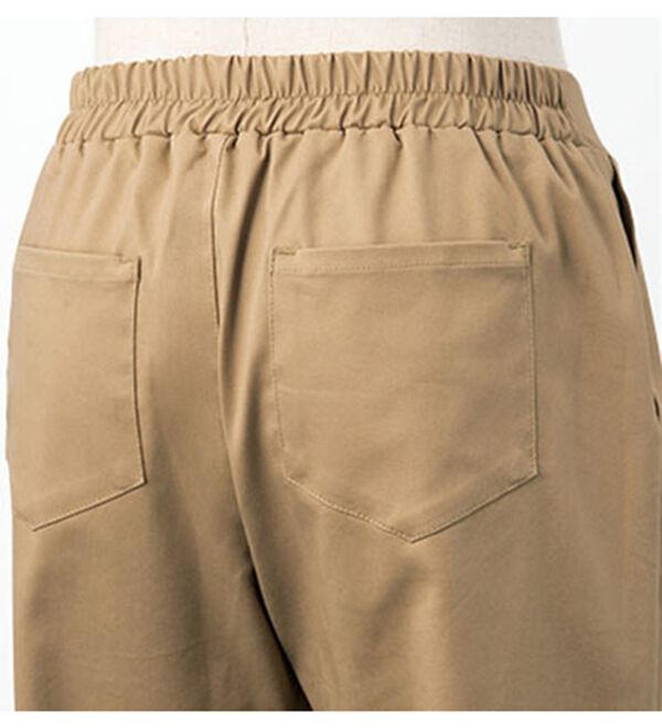 VINNO（ヴィノ）の「＜日本製＞クレンゼ（Ｒ）使用・ピンタックテーパードパンツ（テーパードパンツ）」｜詳細画像