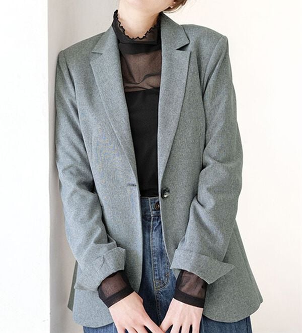 RANAN（ラナン）の「洗える！ベーシックテーラードジャケット（テーラードジャケット）」｜詳細画像