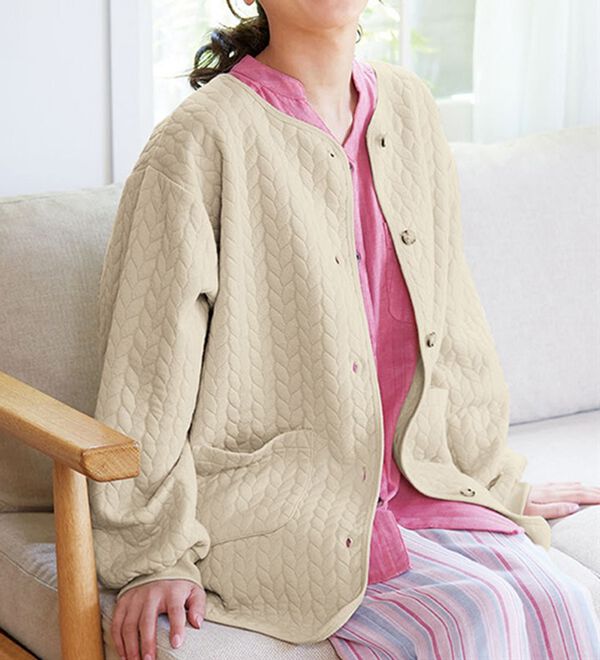 LAVIENNE（ラヴィエンヌ）の「キルティングカーディガン（ブルゾン）」｜詳細画像
