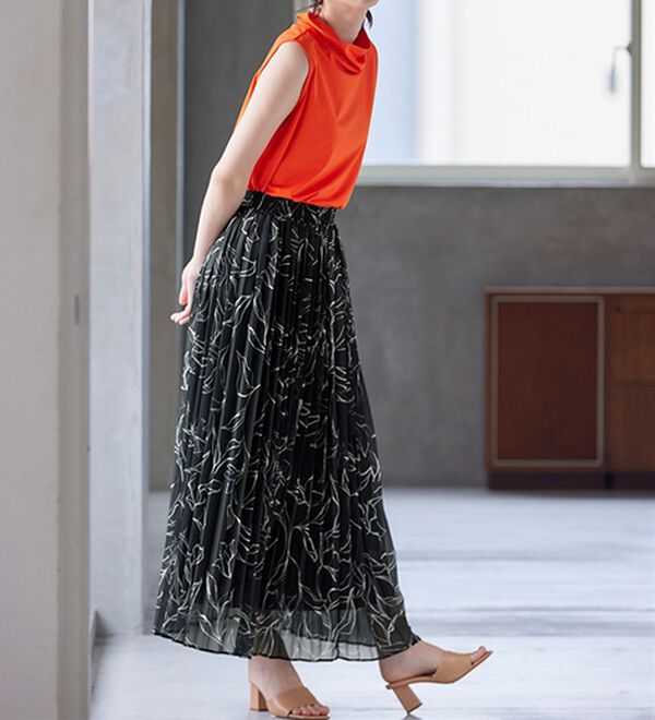 RANAN（ラナン）の「プリーツロングスカート（ロングスカート）」｜詳細画像