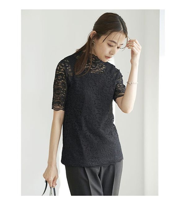 BELLUNA（ベルーナ）の「脱Ｔシャツレースインナー（ブラウス）」｜詳細画像