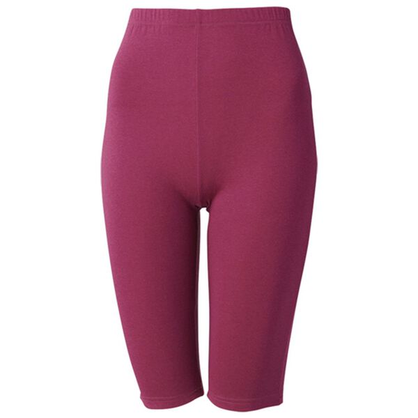 「綿混のびのび裏起毛ボトム（肌着・インナーウェア）」｜ワイン