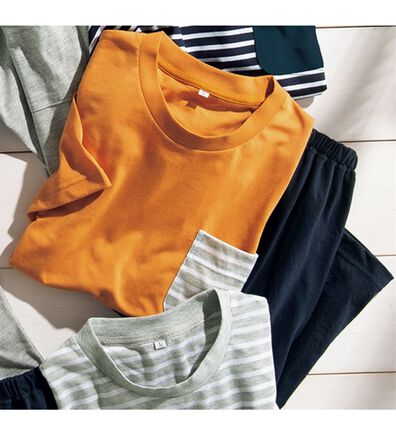 「夏のお買得ベーシック上下セット（メンズルームウェア）」