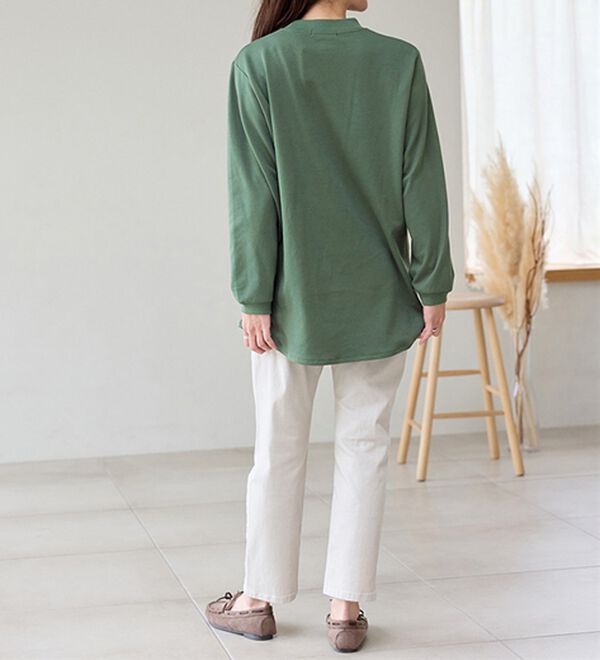 BELLUNA（ベルーナ）の「【メルティポンチ】プリントチュニック（チュニック）」｜詳細画像