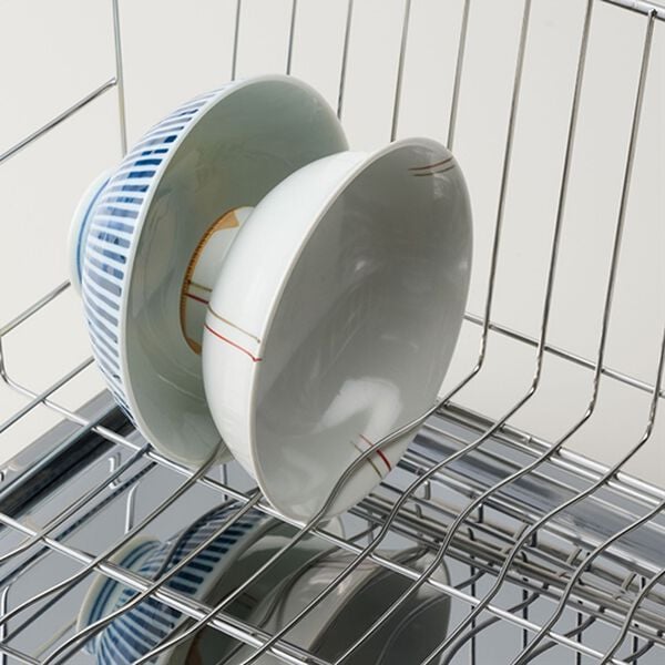 「トレー付水切りバスケット（水まわり用品）」｜詳細画像