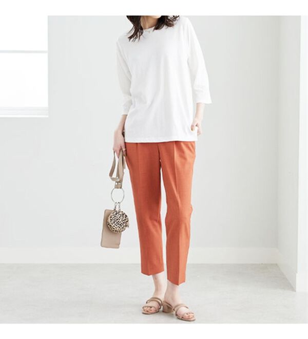 BELLUNA（ベルーナ）の「サイドリボン使いニットベストアンサンブル（アンサンブル）」｜詳細画像