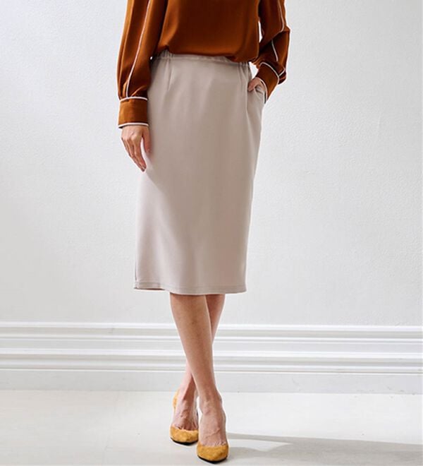 RANAN（ラナン）の「美ラインタイトスカート（ロングスカート）」｜詳細画像