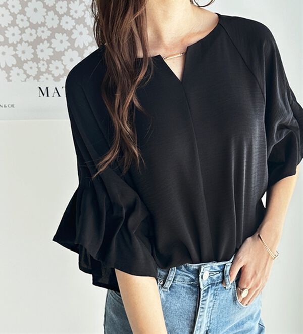 GeeRA（ジーラ）の「３ＷＡＹタックドルマンブラウス（ブラウス）」｜詳細画像