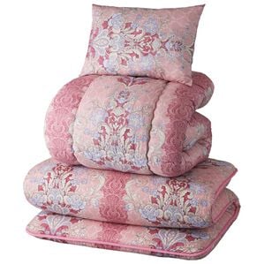 「抗菌防臭ウルトラボリューム布団セット（その他寝具）」｜ピンク