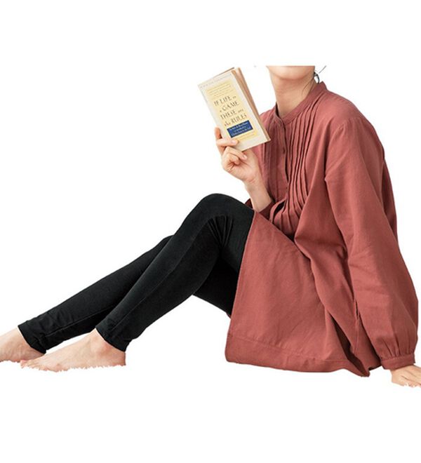 「【２色組】冷え性さん必見！毎日温活すっきり美脚レギンス（肌着・インナーウェア）」｜詳細画像