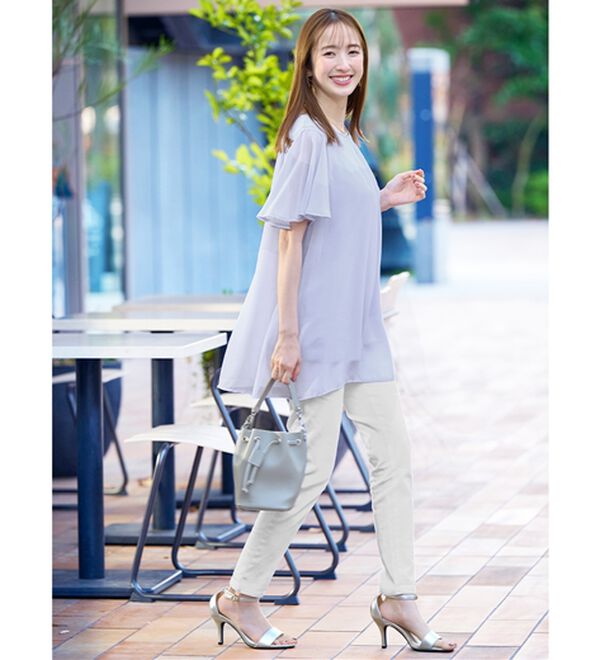 alotta（アロッタ）の「美脚ストレッチスキニーデニムパンツ（フルレングスパンツ）」｜詳細画像