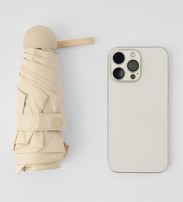 「【２色組】晴雨兼用　コンパクト遮熱日傘（レイングッズ）」｜詳細画像