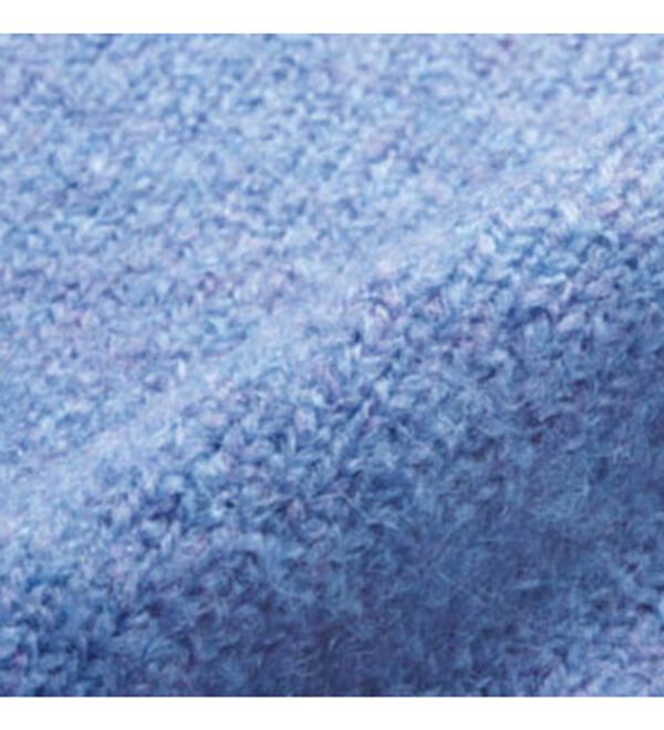 RANAN（ラナン）の「レース付Ｖネックニットプルオーバー（ニット・セーター）」｜詳細画像