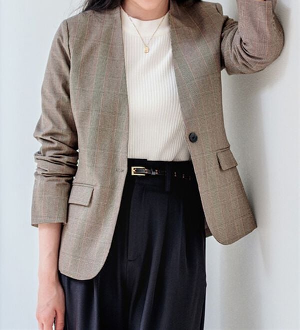 GeeRA（ジーラ）の「洗える！ストレッチカセットスーツ（その他ワンピース）」｜詳細画像