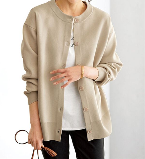 のん　 カーディガン ピンクロゴのセット カーディガン＆ロゴTセット - ベルーナ【公式】