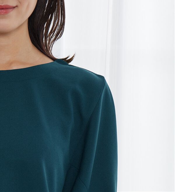 BELLUNA（ベルーナ）の「体型カバー！ポンチョプルオーバー（カットソー）」｜詳細画像