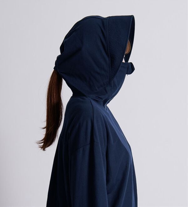 BELLUNA（ベルーナ）の「絶対に焼けたくない！後プリーツＵＶパーカー（パーカー）」｜詳細画像