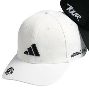 「＜アディダス＞サイドロゴキャップ（メンズ帽子）」｜ホワイト