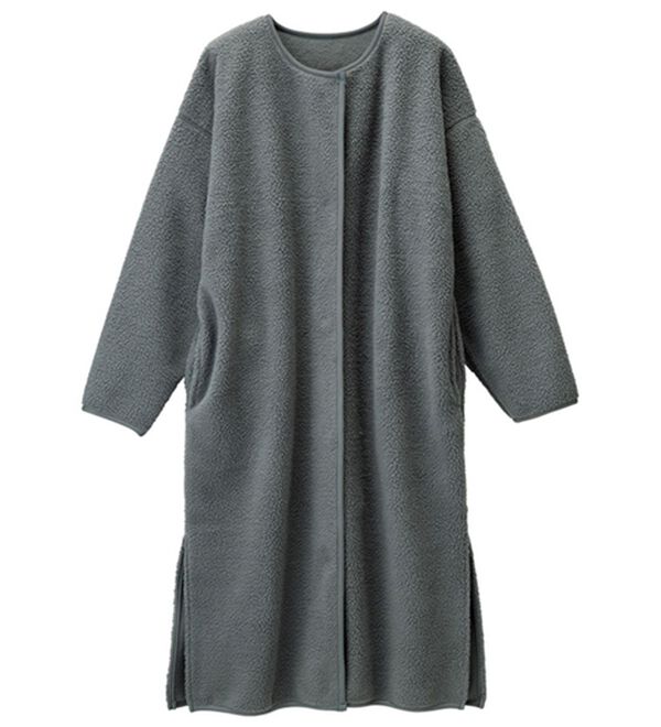 ノーカラーボアコート - ベルーナ【公式】